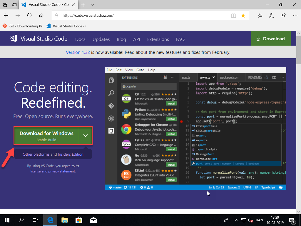 Setting up Visual Studio Code, GitHub and code signing certificate –  